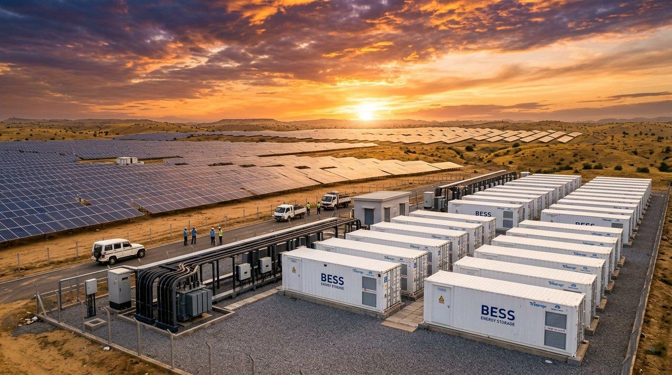 India’s 3.2 GWh BESS Tender Signals a New Phase for Grid-Scale Battery Storage